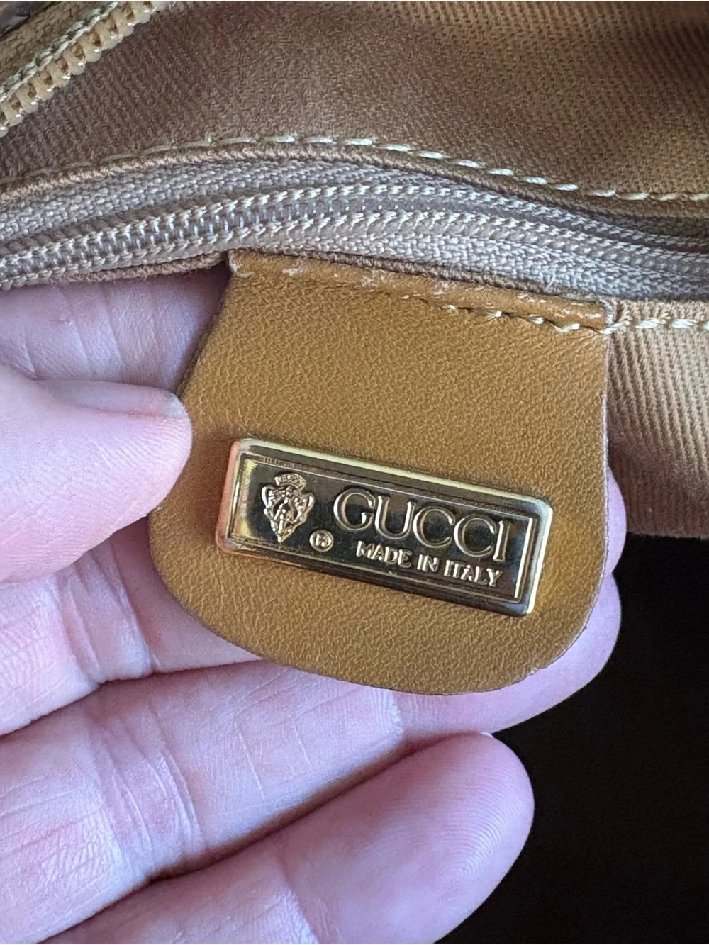 Vintage Gucci Mini Monogram Boston Bag